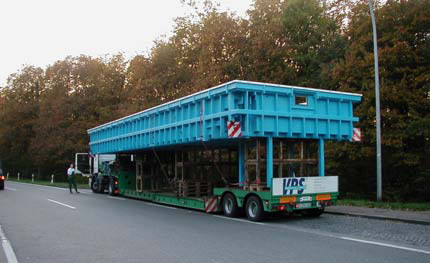 VPS Schwimmbecken Transport